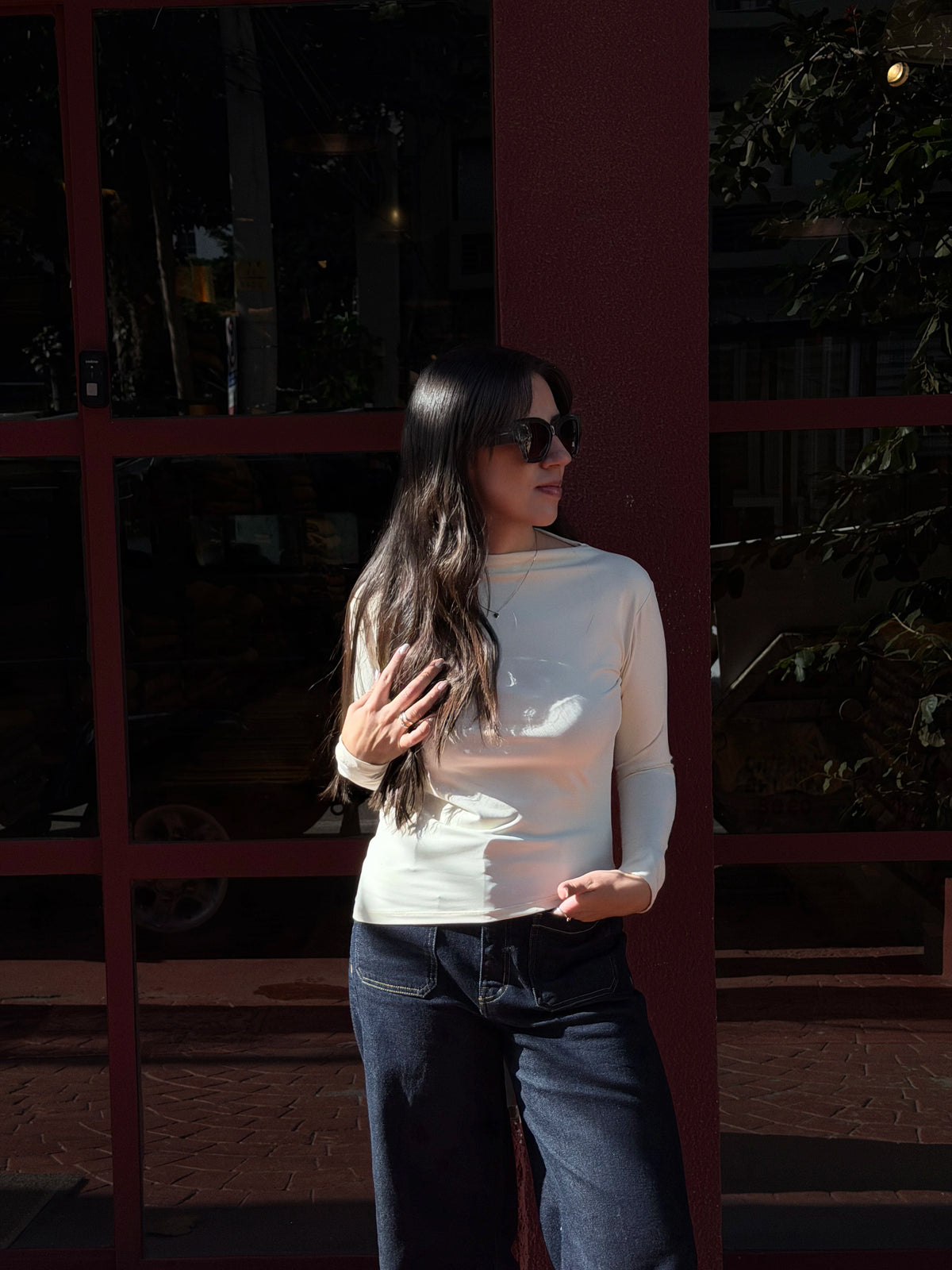 Blusa Times Square - Off White
