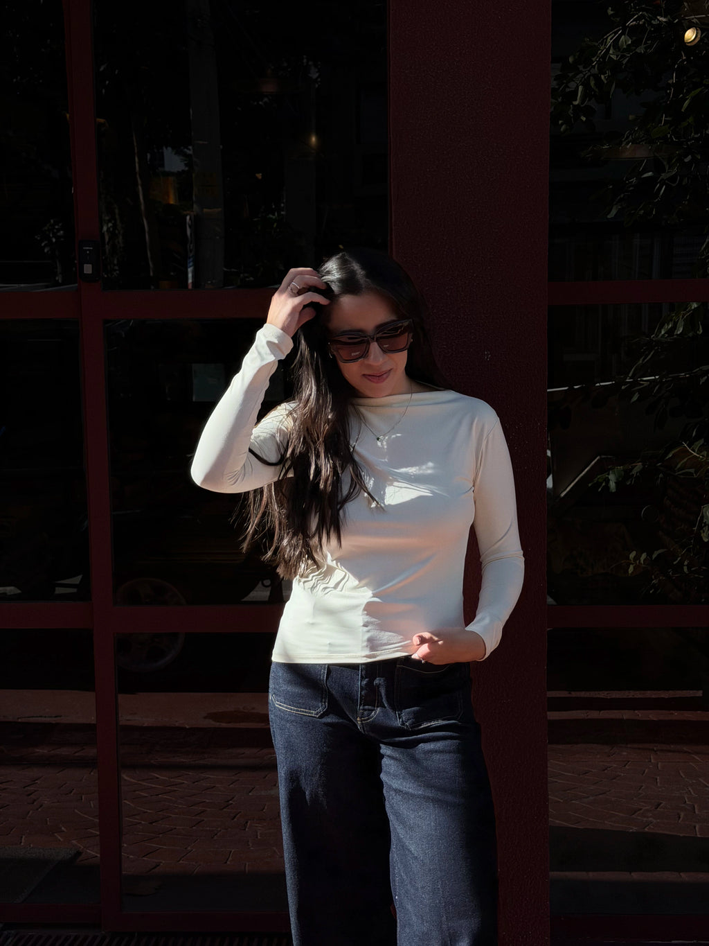 Blusa Times Square - Off White