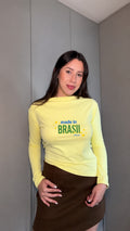 Blusa Times Square - Amarela