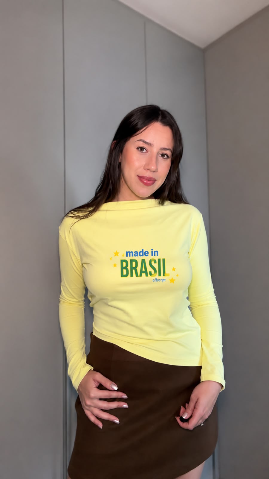 Blusa Times Square - Amarela